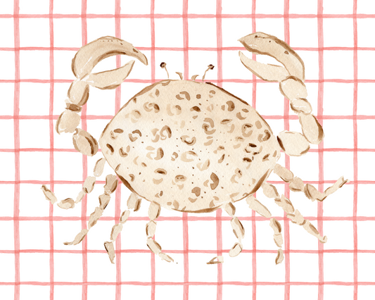 Carl the Crab Art PRINT