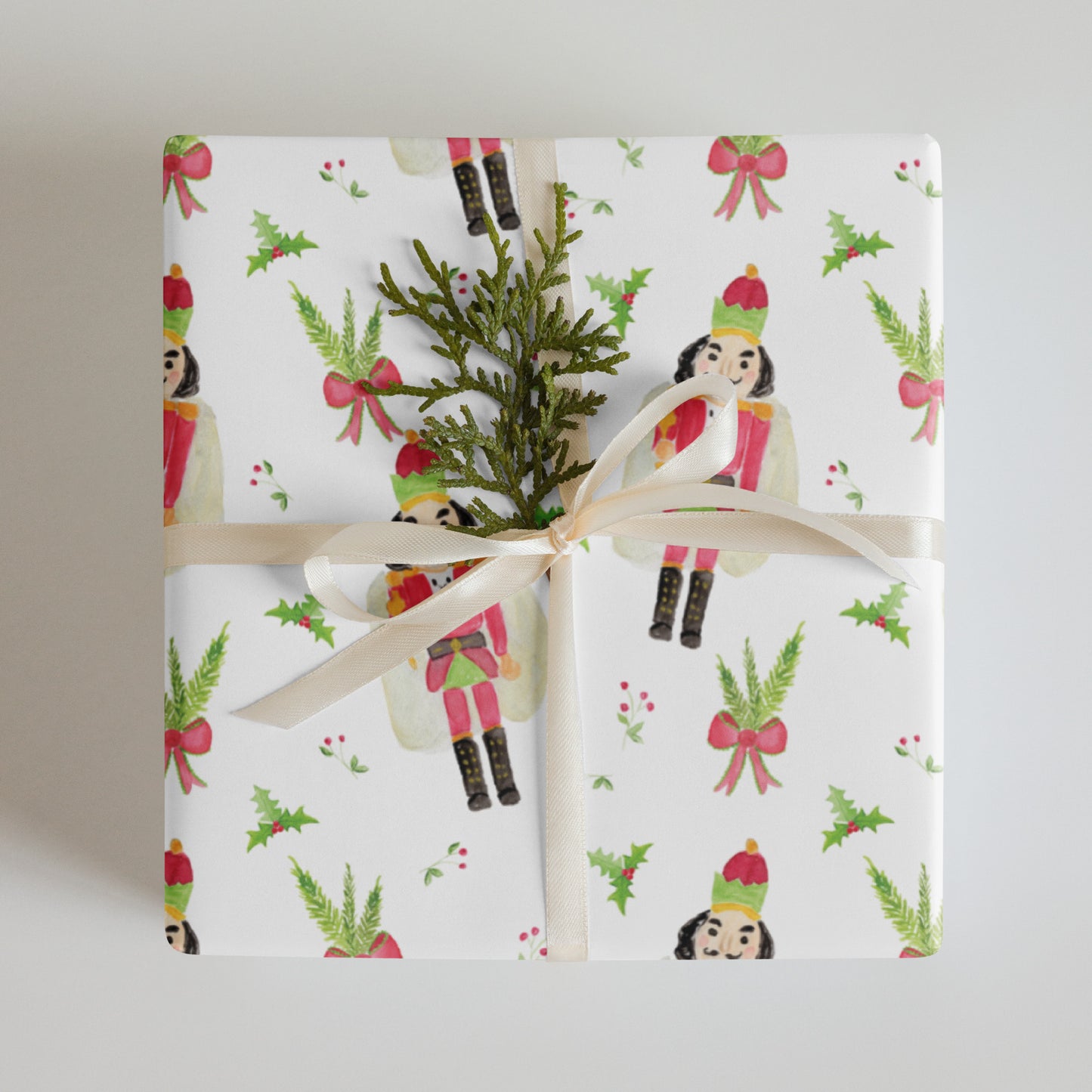 Nutcracker Wrapping Paper Sheets